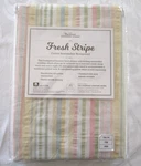 Vermont Country Store Twin Bedspread Pastel Striped Seersucker Cotton New!. Fixed Price $32.50.