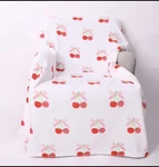 Palmetto Moon Cherries Flannel Micro, Plush, Throw Blanket, 52 X 66 Nwt. Fixed Price $33.00.