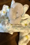 Blankets Beyond Security Elephant W/ Blue Ears Hugger Lovey White Yellow. Fixed Price $11.90.