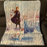 Disney Frozen Ii Anna Elsa & Olaf Soft Weighted Blanket For Kids 36''X48". Fixed Price $10.00.