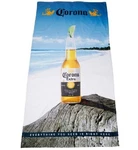 New Beach Shore Corona Extra Bottle Label Beer Bath Pool Gift Towel Right Here. Fixed Price $25.76.