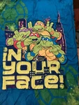 Reversible Tmnt Teenage Mutant Ninja Turtles Blanket 36X55 Jay Franco Nov 2016. Fixed Price $24.25.
