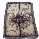 Harry Potter Marauders Map Woven Northwest Tapestry Throw Blanket 48 X 60 Warner. Fixed Price $17.85.