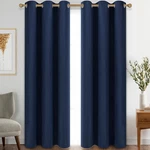 Diraysid Blackout Curtains For Bedroom Grommet Thermal Insulated Darkeni.... Fixed Price $23.84.