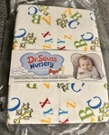 Dr. Seuss Trend Lab Deluxe Flannel Swaddle Blanket Abc Alphabet 48X48 Nip. Fixed Price $36.80.