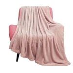 Light Pink Fleece Throw Blanket Soft Fuzzy Textured Flannel Couch 50X60 Inch. Fixed Price $29.02.