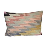 Pottery Barn Mila Lumbar Decorative Throw Pillow 19"X13" Geometric Zigzag Aztec. Fixed Price $44.97.
