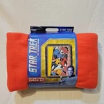 Star Trek Tos Animated Crew No Sew Fleece Throw Kit 43" 55" Approx. Finished. Fixed Price $49.95.