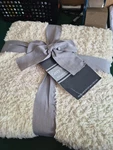 Cozy Knit Throw 50X72- Beige. Fixed Price $14.99.