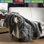 Luxury Faux Fur Throw Blanket Soft Plush Cozy Home Decor Gift Idea 60X80 Inch. Fixed Price $70.39.