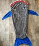 Shark Blanket Tail Snuggie Soft Cozy Sleeping Nap Bag For Kids 46. Fixed Price $13.98.