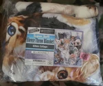 Dawhud Direct Kitten Collage Cat Fleece Throw Blanket 50 X 60 Super Soft Nip. Fixed Price $15.00.