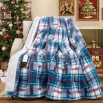 Maxeve Faux Fur Heated Electric Blanket, 50"X60" Fast Heating Warming Throw. Fixed Price $66.44.