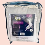Serta Plush Heated Throw In Grey Open Box. Fixed Price $27.00.