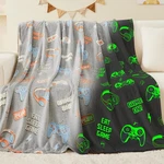 Inhand Glow The Dark Gaming Blanket Gamer Gifts For Boys Controller Kids B.... Fixed Price $39.58.