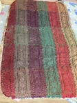 Textillery Weavers Chenille Fringed Throw Blanket 40"X56 Made Usa Flawed. Fixed Price $45.00.