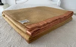 Vintage Invicta Aus Made Brown Acrylic Fleece Large Double / Queen Blanket. Fixed Price $60.22.