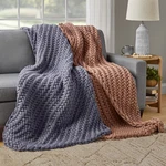 New Hot Allswell Weighted Knit Throw Blanket, Shark, 12 Lbs. Fixed Price $95.99.