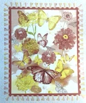 New Jo-ann No Sew Throw Blanket Kit Butterfly White & Multi Colors 72 X 60. Fixed Price $34.99.
