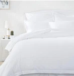 Amazon Basics Microfiber Duvet Set Full/queen X88 2 Shams Nice White. Fixed Price $29.70.