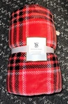 Victorias Secret Cozy Plush Sherpa Blanket Red Tartan Plaid Holiday 2024. Fixed Price $42.99.