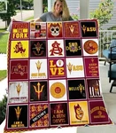College Game Day Team Color Flannel Blanket Fan Gift Stadium Throw. Fixed Price $24.23.