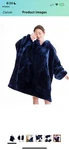 Aemicion Oversized Wearable Blanket Sherpa Hoodie Soft Warm Thick Big.... Fixed Price $23.00.