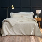 Welhome Cotton Linen Relaxed Duvet Cover, 3 Piece Set Full/queen Size Oatmeal. Fixed Price $64.95.