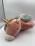 Pillowfort Weighted Plush Stuffed Pegasus Pink 20" X 7" 3 Lbs. Fixed Price $19.99.