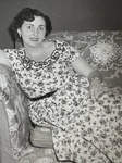 1955 Americana Dress Fashion Sofa Fabric Inge Moser Fish New Haven German Jew Us. Fixed Price $7.00.