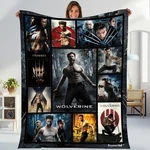 Wolverine Sherpa Fleece Blanket Cozy Logan Throw For Marvel Fans & Gifts. Fixed Price $62.95.