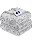 Sealy Electric Blanket Full Size, Soft Sherpa Heated Single Control. Fixed Price $57.59.