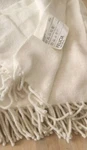 Ikea Felicia Throw Blanket Soft White 130 X 170 Cm 51 67" Display. Fixed Price $40.00.