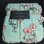 Rachel Roy Cheers Cherry Drink Blanket Twin Throw 60 X90" Brand New With Tags. Fixed Price $35.99.
