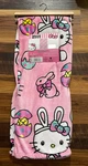 Nwt Hello Kitty Easter Plush Silk Touch Throw Blanket 50 X 70" Pink Bunny. Fixed Price $38.99.