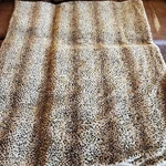 Dennis Basso Home Tiger Mills Luxury Faux Fur Throw Blanket Animal 65" 55". Fixed Price $38.97.