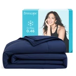 Cooling Comforter Blanket Queen 96X96 Breathable Lightweight Twilight Blue Tech. Fixed Price $259.99.
