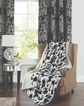 Regal Comfort - Cow Skin Faux Fur Sherpa Throw Blanket 50"X70". Fixed Price $39.95.
