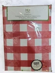 Hd Designs Outdoors Tablecloth Weighted Corners Red Picnic Check New (52" X 90"). Fixed Price $15.99.