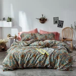 Mixinni 3 Pieces Flower Duvet Cover Set 100% Natural Cotton Full Size Bedding.... Fixed Price $75.69.