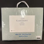 Cuddledown Lennox Seafoam Green Silk Blanket- Full/queen Nip. Fixed Price $229.00.