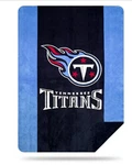 Tennessee Titans Throw Blanket Northwest Denali 60 X 50 Nwot. Fixed Price $36.33.