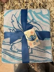 Disney Stitch Throw Blanket 50 X 60 In Blue White Lilo & Cartoon 2022. Fixed Price $55.00.