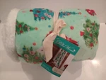 Pioneer Woman Holiday Christmas Trees Velvet Plush Throw Sherpa 50X72IN. Fixed Price $27.99.