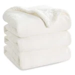 Bedsure Sherpa Fleece King Size For - Thick And Warm Blankets. Fixed Price $75.49.