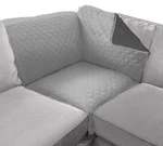 Patentd Sectional Slip Cover Large Cushion Protector Reversible Stain And Dog.... Fixed Price $50.10.