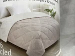 Berkshire Herringbone Down Alternative Filled Blanket King 112"X92". Fixed Price $36.00.