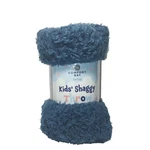 Comfort Bay Kids' Shaggy Throw 40" X 50" Soft Blue Blanket Nwt. Fixed Price $12.80.