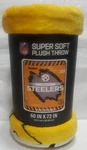 Pittsburgh Steelers 60X72 Game Tech Micro Raschel Throw Blanket - Nfl. Fixed Price $36.99.