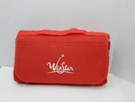 New Picnic,travel Blanket Roll-up,sports Stadium, W/strap, Plaid Winstar Casino. Fixed Price $19.50.